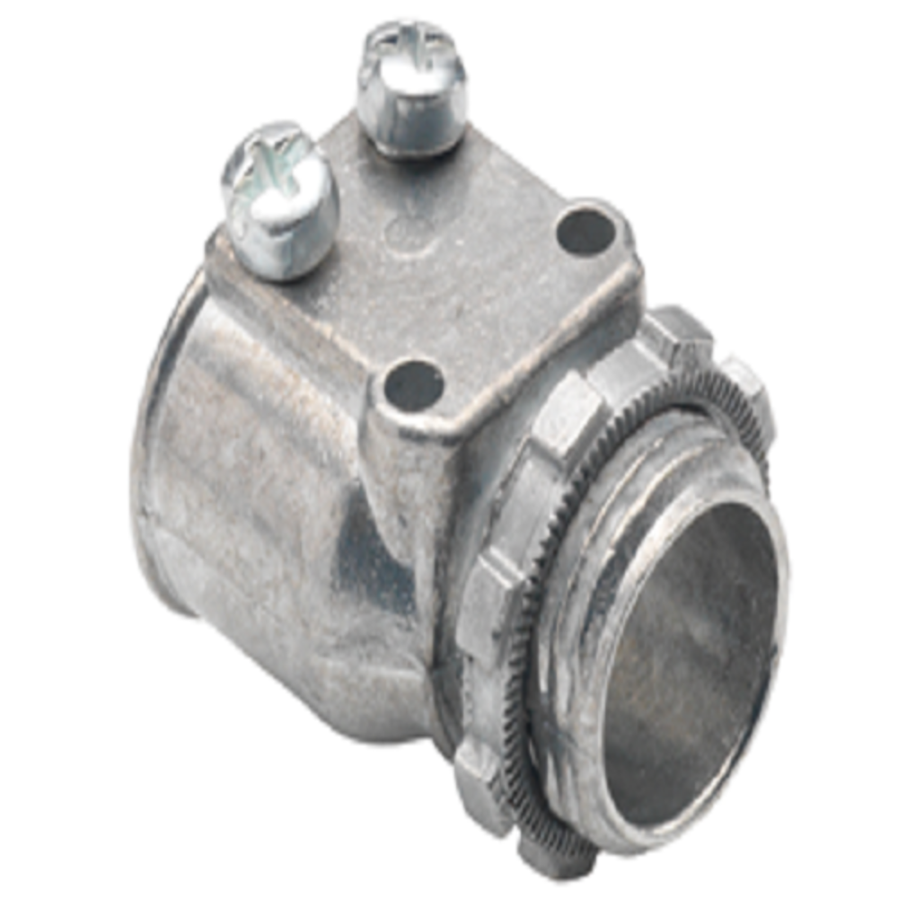 3/8" SS DUPLEX CONN. ZINC