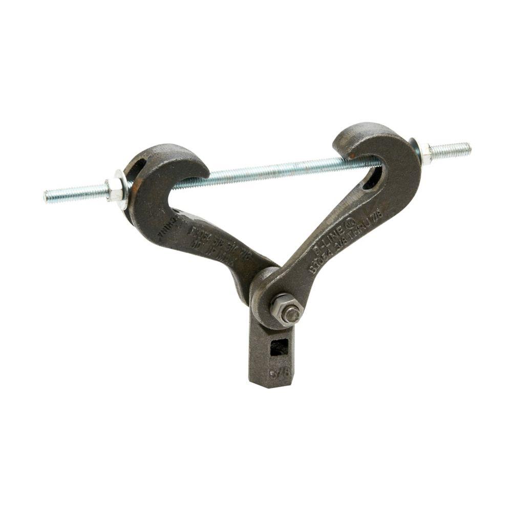 MALLEABLE IRON BM CLAMP, 1/2"-13, PLN