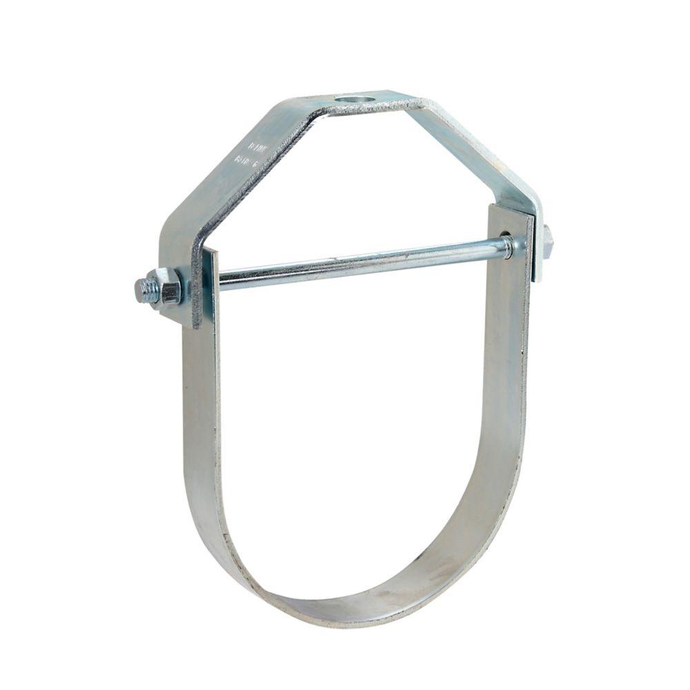 STD CLEVIS HANGER, 24", 1 1/4"-7, ZN PLT