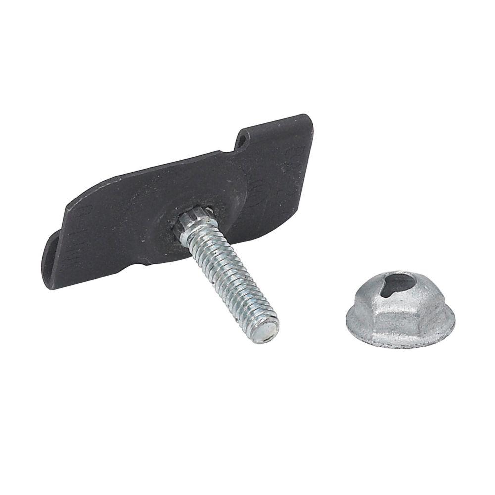TWIST FS, 9/16", 5/8" STUD LEN, BLK W/ P