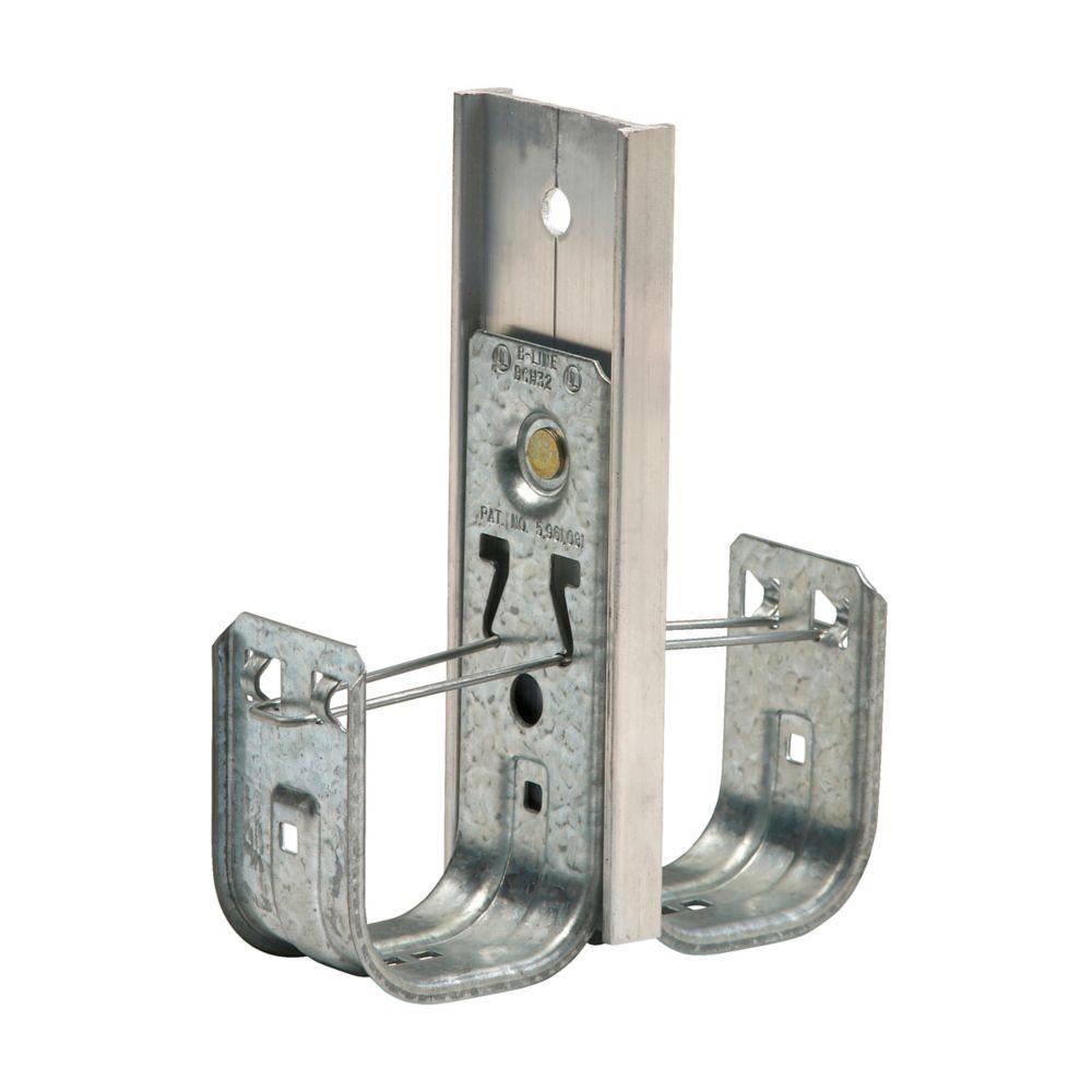 DBL-SIDED MULTI-TIER, 2" HOOK, 1-TIER, 6 3/1