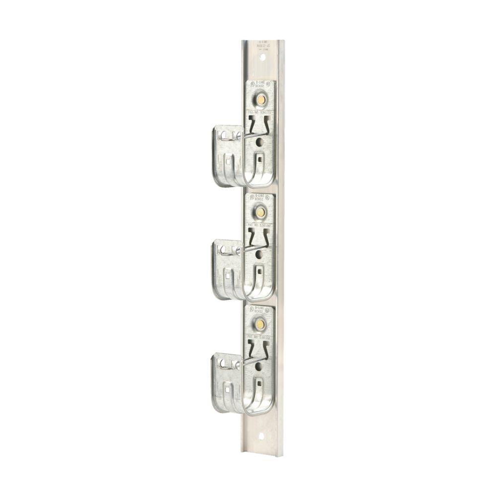 SGL-SIDED MULTI-TIER, 2" HOOK, 3-TIER, 17 1/
