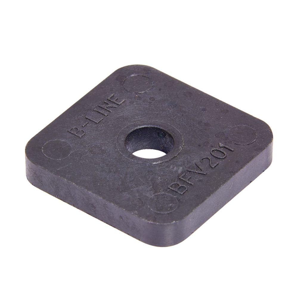 SQ WASHER  3/8" BOLT, FIBERGLASS