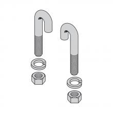 Eaton B-Line SB1003AYZ - J BOLT, 2", 5/16"-18 THREAD, YZ