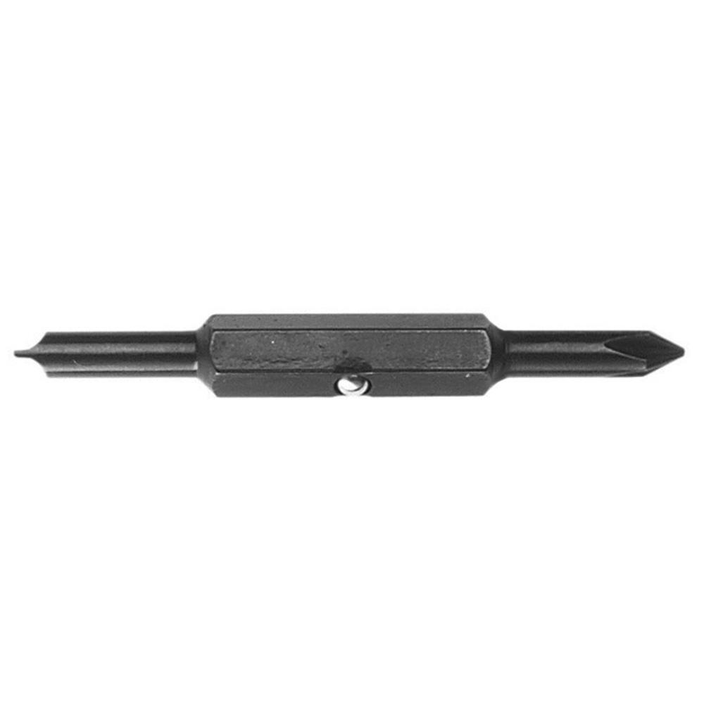 Bit #2 Phillips, 9/32" Slotted