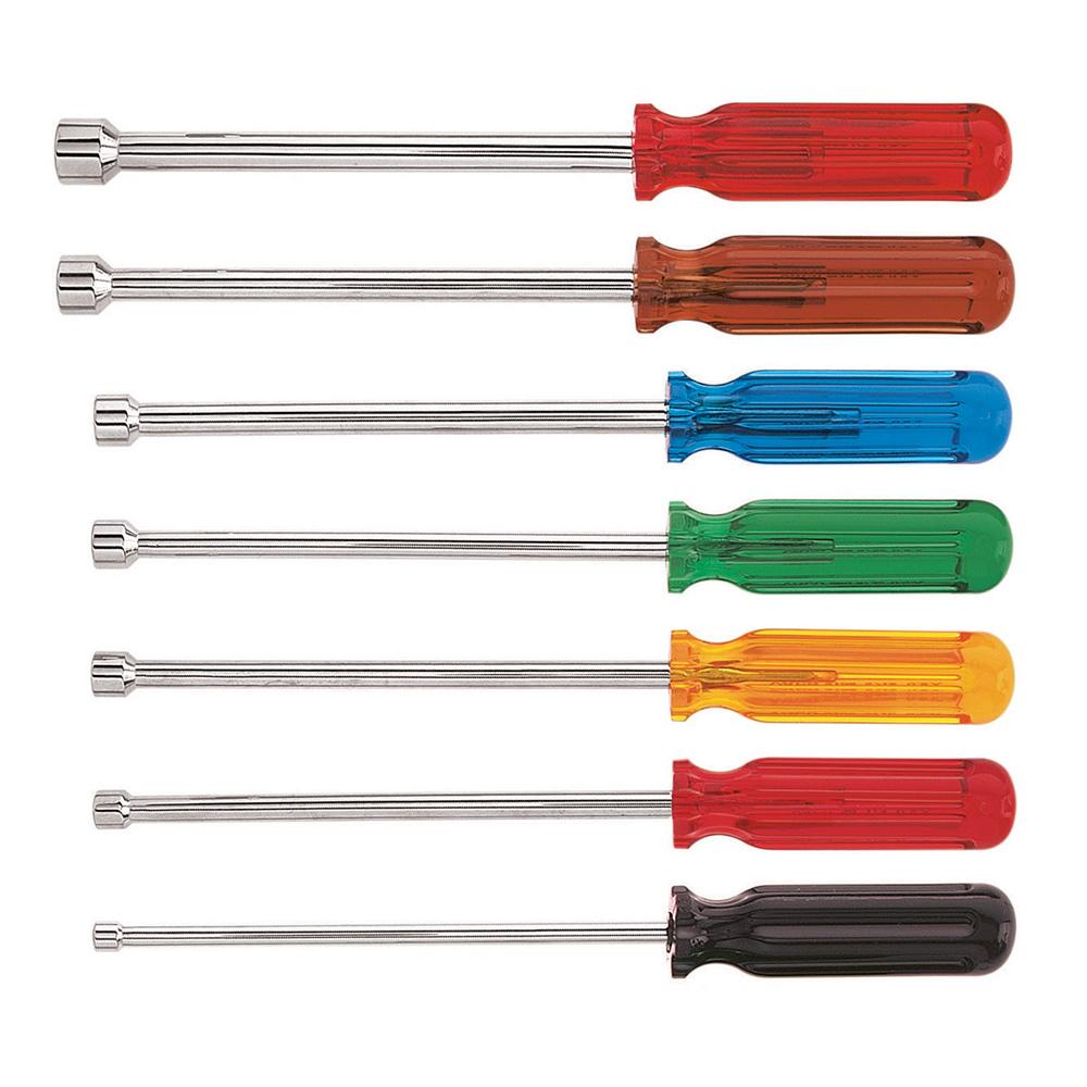 7 Piece Nut Driver Set 6" Shanks