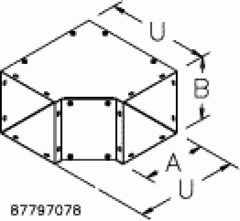 6x6 90 Elbow Inside Opening