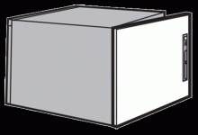 Pentair Hoffman PDS46R - Door, Upper Rear