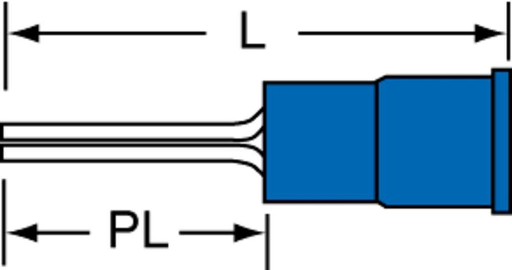 MNG14-47PK-A NYL INS W/INS GRP PIN TERM