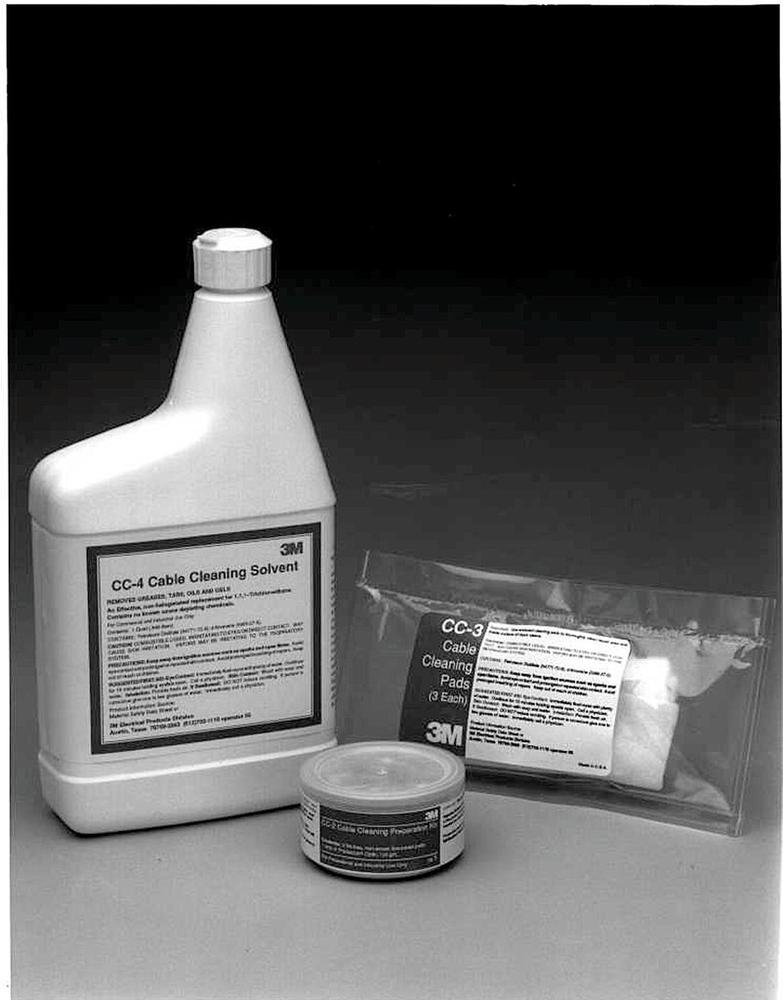 CC-3 CABLE CLEANING PAD (10 BAGS Per CT)