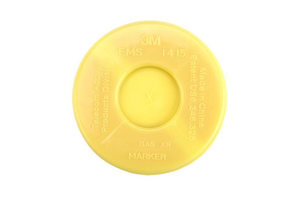 1415-XR/ID ID DISK MARKER GAS YELLOW