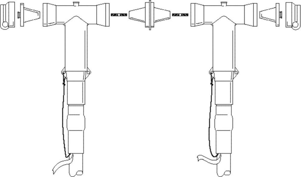 5815-S MODULAR SPLICE 2 WAY