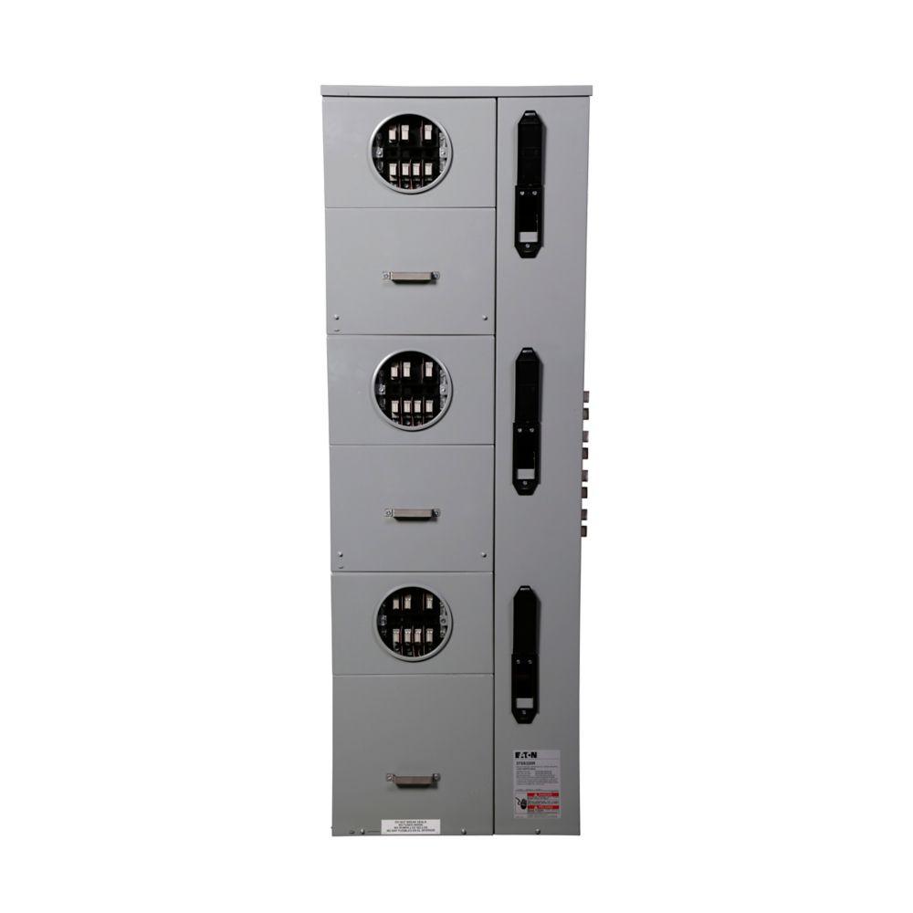 3PH, 7 JAW SAFETY SOCKET, 3 SOCKET, 200A