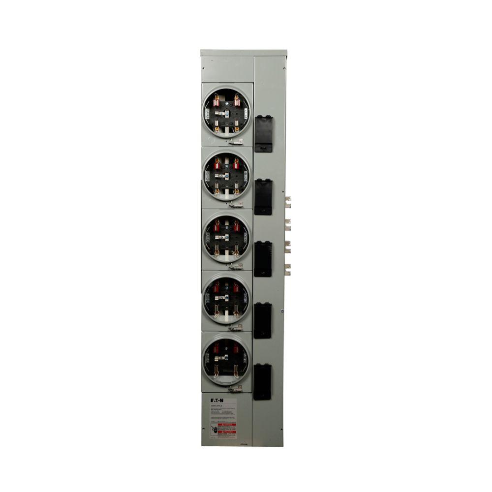 3PH RINGLESS W/HORN BP, 125A 5-HIGH