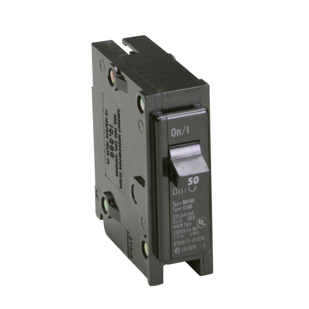 Type BR Breaker 50A/1 Pole 120/240V 10K