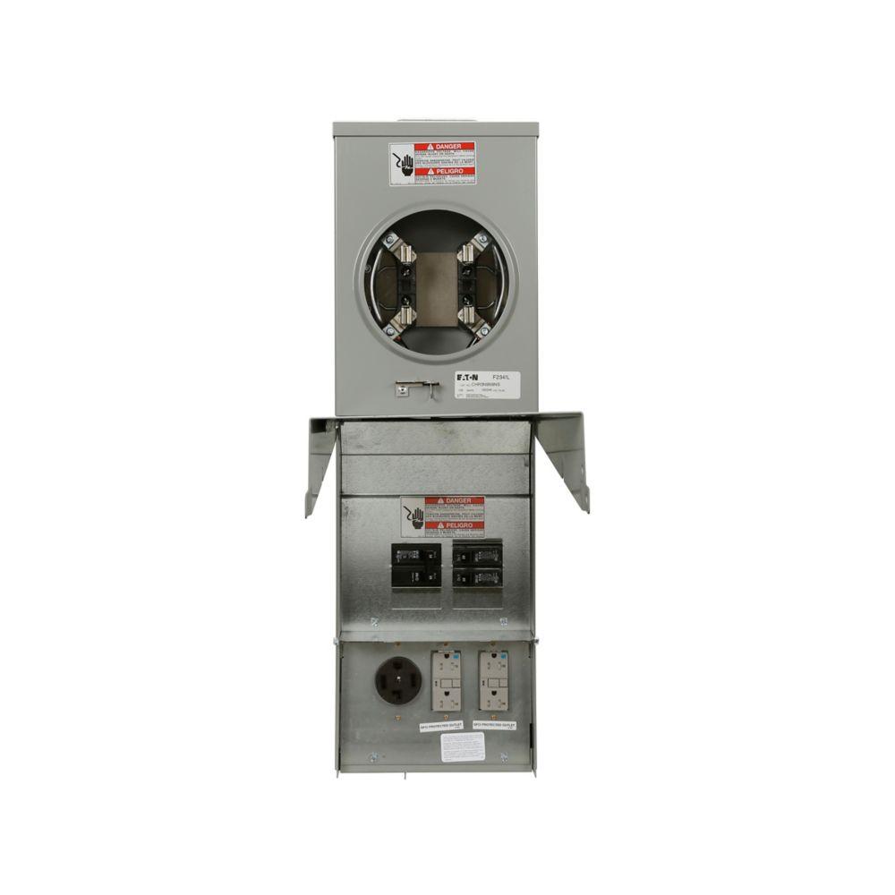 Ringless MTR, 100 Amp, 6CKT, PedMount