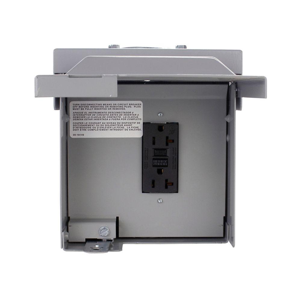 POP,NEMA 5-20R2 GFI WR/TR REC 20A,NO BKR