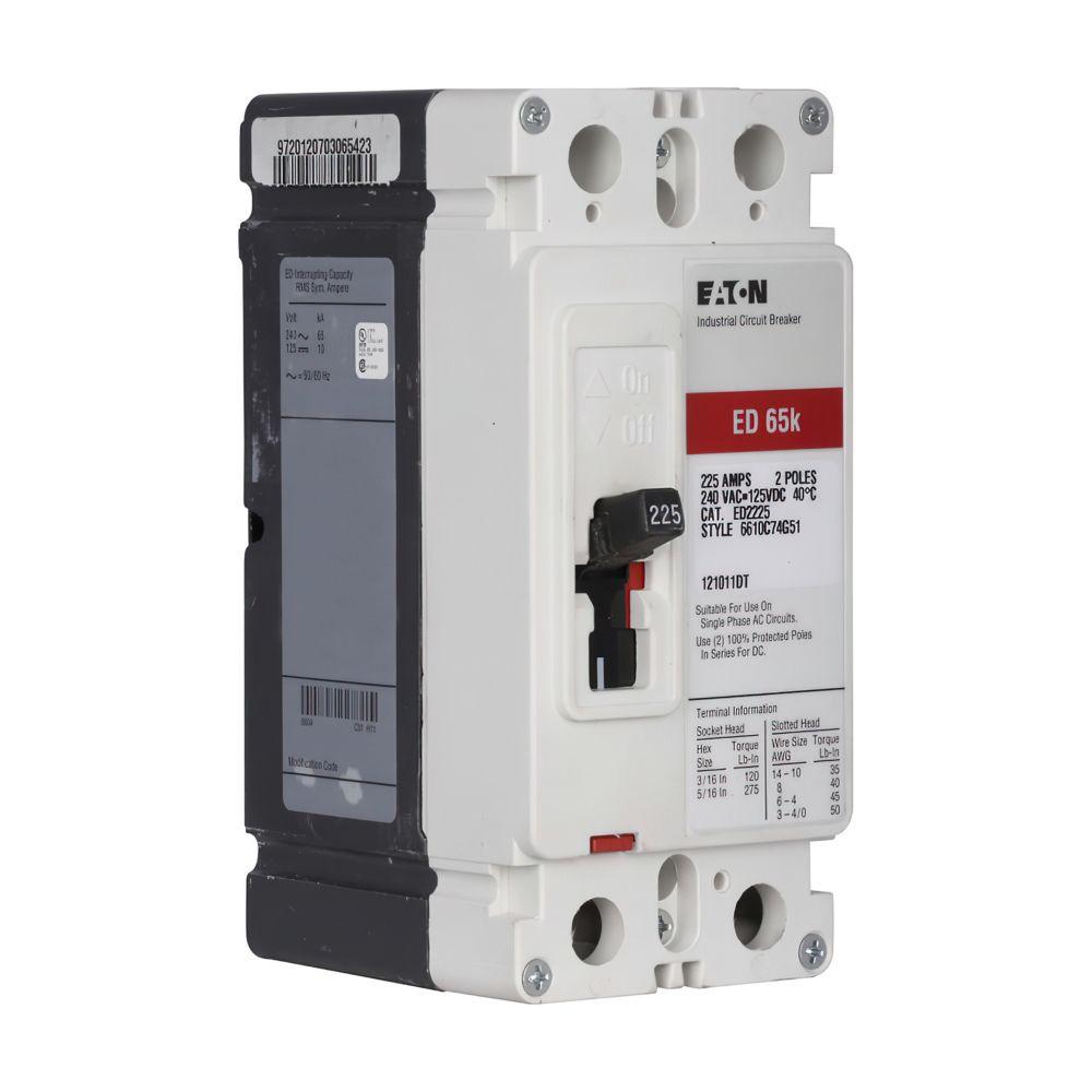 TYPE  ED 200A 2P 240VAC INSTANT SWBD CB