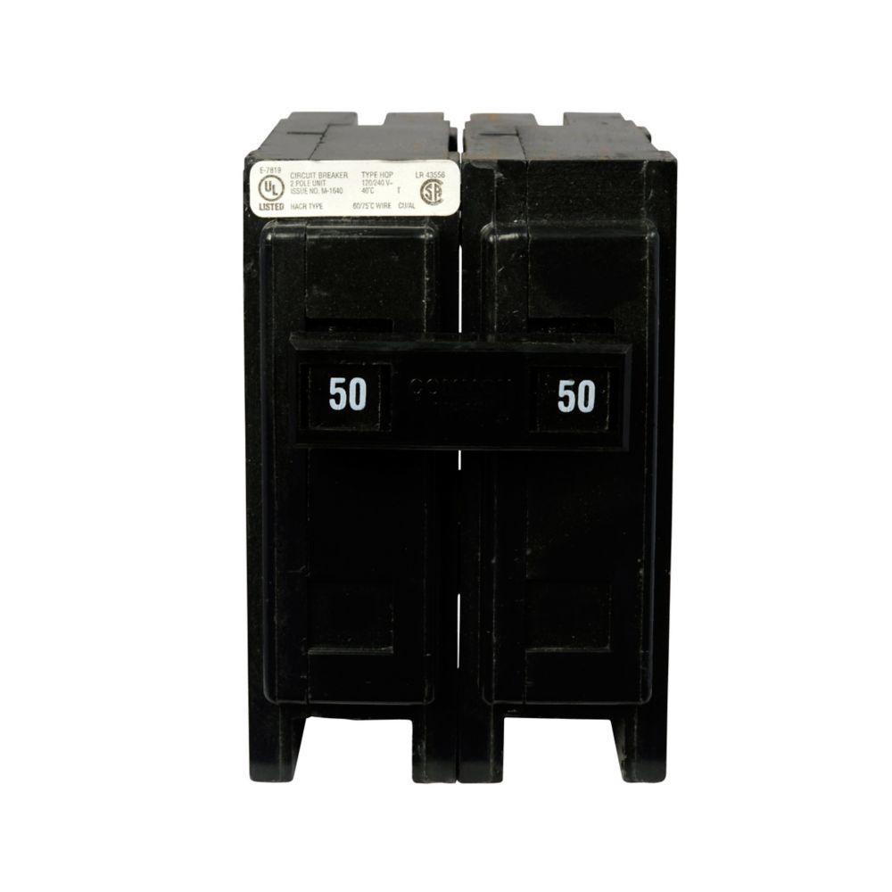 HQP BREAKER, 2P, 50A, 120/240V, 10kaic