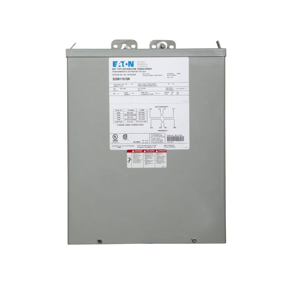 15KVA Type EP XFMR 1PH 240X480-120/240V