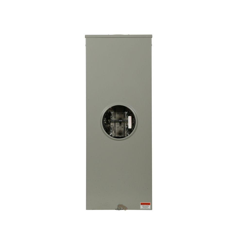 MtrSkt,320A,Ringless,4-Jaw,OH/UG,Lvr BP