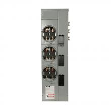 Eaton 1MM312RRLBCPS - 1PH,RINGLESS,125A,3SKT, W/ SS MTR GUIDES
