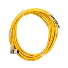 Eaton CSDR4A3CY2205-LN - CORDSET,DC,RA,4P 3W,W/IND,NPN,5M,YEL