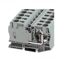 Eaton XBUT6BK - 8.2 MM WIDE FEED THROUGH TB 24-8 AWG-BLK