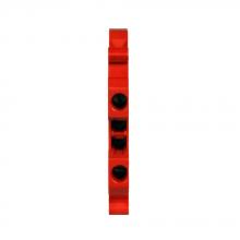 Eaton XBUT25RD - 5.2MM WIDE RED FEED THROUGH TB 26-12AWG