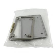 Ipex USA LLC 077611 - PVC SING. GANG COV. PLATE BLANK W/ GSKT GREY SCE