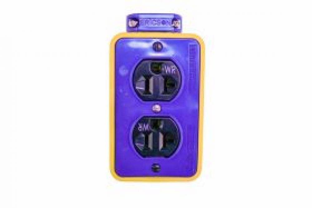 BX W/(2) DPLX 5-20 RCPT NO CRD