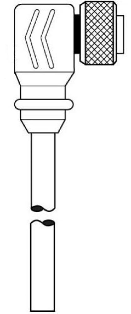 MIN-SYNC SGL END FEM 90 5 PL 6' PVC