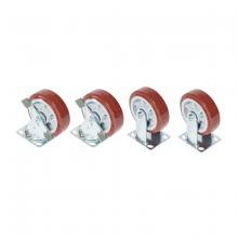 Greenlee CRSL6 - CASTER KIT, 6" W/SIDE LOCK (2R2S)