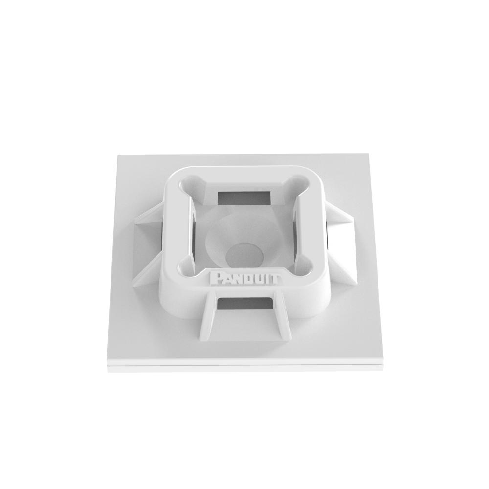 ABM100-S6-C69 Cable Tie Mount, Ivory, V-0 PA 6.6