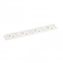 Panduit ABMQS-A-C - ABMQS-A-C Cable Tie Mount, White, ABS, Rubber Ad