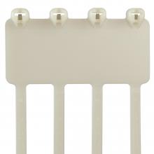 Panduit B4M2S-TL - Dome-Top® B4M2S-TL Barb Marker Tie, PA6.6, 8