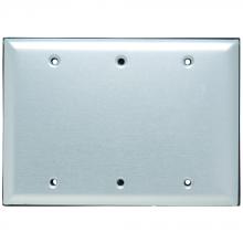 Legrand-Pass & Seymour WPB3 - WP COVER 3G BLANK W/GASKET