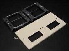 Legrand-Wiremold V4047-2RRXX - 4-GANG W/2 RECTANGULAR OPENINGS V