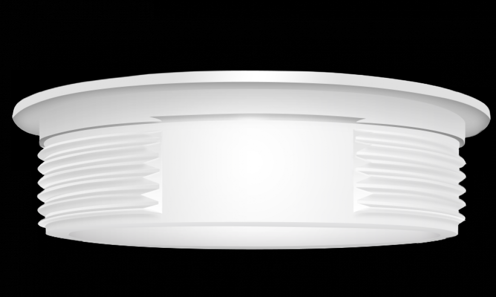 VAPORPROOF 200 CEILING WH LESS GLOBE